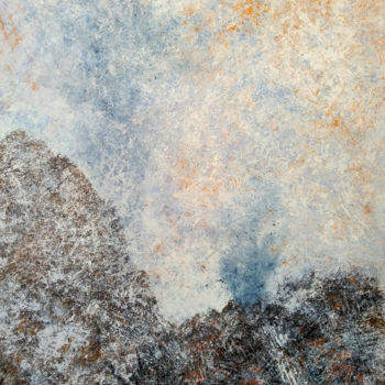 Pittura intitolato "Montaña de escombro…" da Josep Obradors, Opera d'arte originale, Acrilico