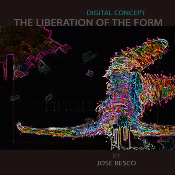 Arte digital titulada "Untitled" por Jose Resco, Obra de arte original