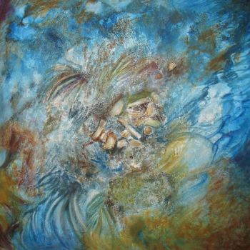 Peinture intitulée "Le lion" par Joshima, Œuvre d'art originale, Huile