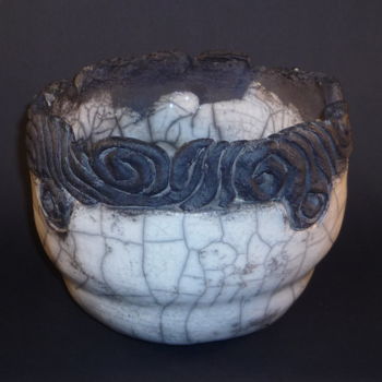 Skulptur mit dem Titel "DECO INTERIEURE 5" von Josi Rica, Original-Kunstwerk, Keramik