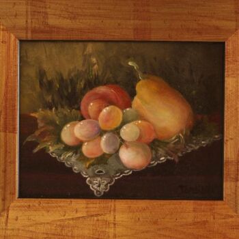 「Fruits d'été」というタイトルの絵画 Josiane Amblardによって, オリジナルのアートワーク