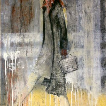 Ζωγραφική με τίτλο "SHOPPING" από Jo Croiset, Αυθεντικά έργα τέχνης, Ακρυλικό