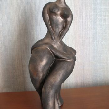 Sculpture intitulée "Toutaine" par Josiane Flotte, Œuvre d'art originale