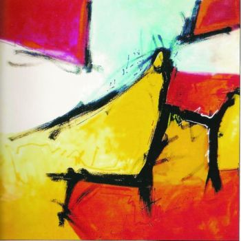 Painting titled "abstrato 14" by Josil, Original Artwork