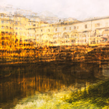 Фотография под названием "Ponte Vecchio portr…" - Josip Biondić, Подлинное произведение искусства