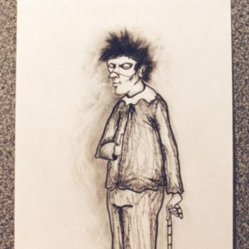 Tekening getiteld "Sans titre" door Joshua, Origineel Kunstwerk