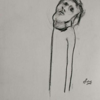 Dessin intitulée "Sans titre" par Joshua, Œuvre d'art originale