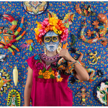 「Catrina Talavera」というタイトルの写真撮影 Josué Lagoによって, オリジナルのアートワーク