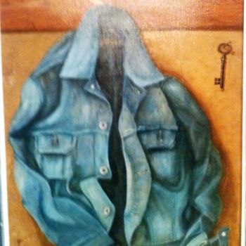 Malarstwo zatytułowany „jeans.jpg” autorstwa Josy Chatain, Oryginalna praca