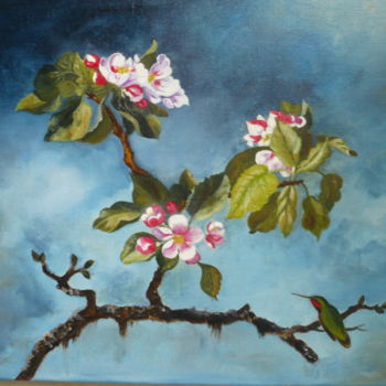 "Fleurs de cerisier" başlıklı Tablo Josy Chatain tarafından, Orijinal sanat