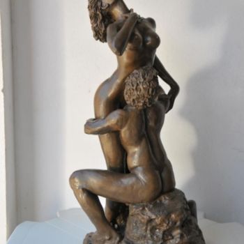 Sculpture titled "Ardente paixão" by Jota Vieira, Original Artwork, Other