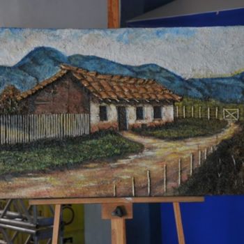 Pintura intitulada "Meu Refugio" por Jota Vieira, Obras de arte originais