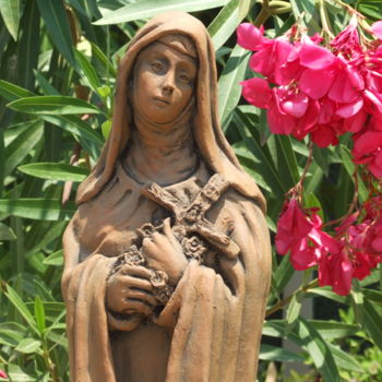 雕塑 标题为“Santa Teresinha” 由Jota Vieira, 原创艺术品, 其他