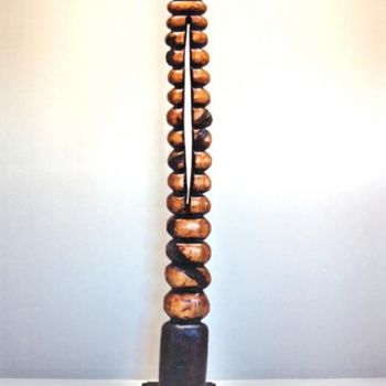 Sculpture titled "Stacked Column #2" by Greg Joubert, Original Artwork