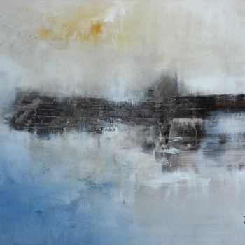 Malarstwo zatytułowany „brouillard” autorstwa Viviane Joanchicoy Jovi, Oryginalna praca, Akryl