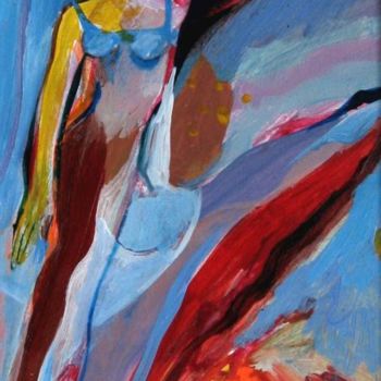 Картина под названием "Imagined in Marble:…" - Joyce Owens, Подлинное произведение искусства