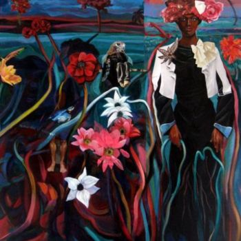 Картина под названием "Life Support" - Joyce Owens, Подлинное произведение искусства