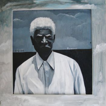 Peinture intitulée "Survivor Spirit: Ja…" par Joyce Owens, Œuvre d'art originale