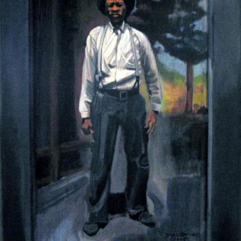 Ζωγραφική με τίτλο "Survivor Spirit Wil…" από Joyce Owens, Αυθεντικά έργα τέχνης