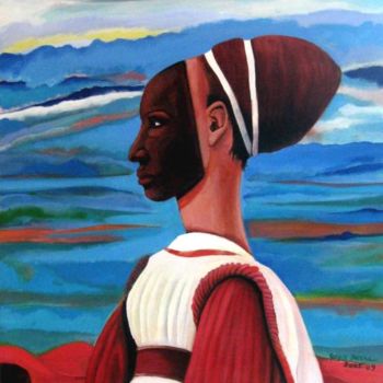 Картина под названием "Revealed truths and…" - Joyce Owens, Подлинное произведение искусства