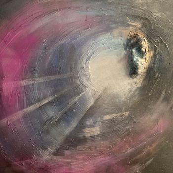Painting titled "l'infini" by Colay Jean, Original Artwork, Acrylic