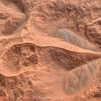 Fotografía titulada "Désert du Namib" por Jean-Pierre Desvigne, Obra de arte original, Fotografía digital