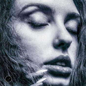 Arts numériques intitulée "closed eyes woman" par Jp Eugster, Œuvre d'art originale, Image générée par l'IA