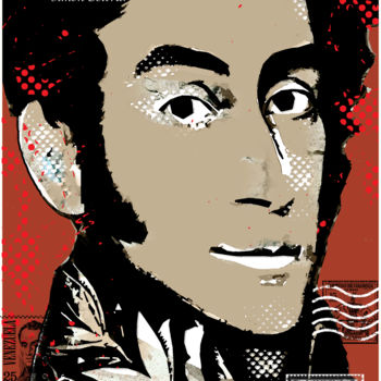 "Bolivar" başlıklı Dijital Sanat Jesus J. Ruiz tarafından, Orijinal sanat, Diğer