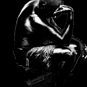 Fotografie getiteld "tributo a Rodin" door Jose Americo Jsilvares, Origineel Kunstwerk, Digitale fotografie