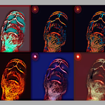 Fotografie mit dem Titel "as seis faces da mo…" von Jose Americo Jsilvares, Original-Kunstwerk, Digitale Fotografie
