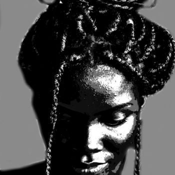 Photography titled "black is beautiful" by Jose Americo Jsilvares, Original Artwork, Digital Photography
