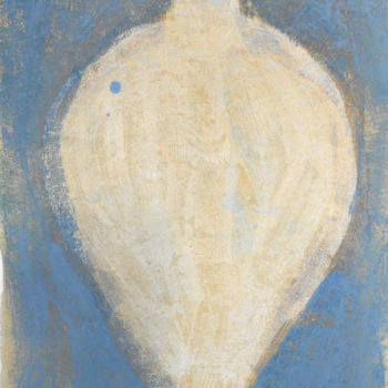 Pittura intitolato "urn" da June Stapleton, Opera d'arte originale, Olio