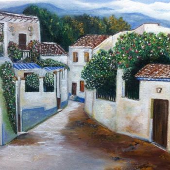 Painting titled "granada.jpg" by Almanzart, Original Artwork, Oil