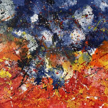 Pintura intitulada "Universe of Colors" por Juan José Garay, Obras de arte originais, Acrílico