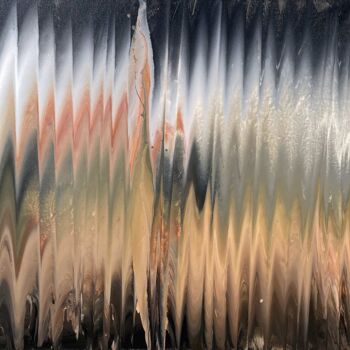 Peinture intitulée "Abstract Darkness" par Juan José Garay, Œuvre d'art originale, Acrylique Monté sur Châssis en bois