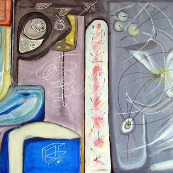 Pintura titulada "ESPACE" por Juan Luis Gandulfo, Obra de arte original, Acrílico