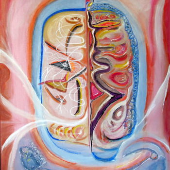 Painting titled "SOLSTICE" by Juan Luis Gandulfo, Original Artwork, Acrylic