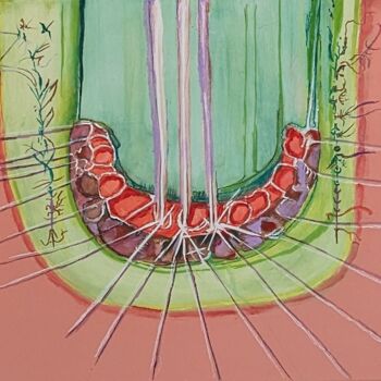 Pintura titulada "MUSICAL" por Juan Luis Gandulfo, Obra de arte original, Acrílico Montado en Bastidor de camilla de madera