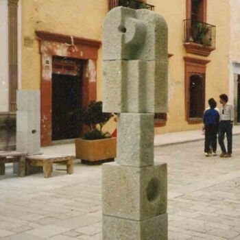 Sculptuur getiteld "OBSERVATORIO" door Juan Rojas, Origineel Kunstwerk