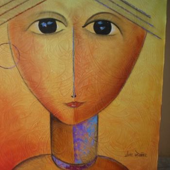 Pintura titulada "en silencio" por Juan Carlos Ibañez Torres, Obra de arte original