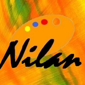 Arte digital titulada "LOGO NILAN Y ALEGRIA" por Nilan, Obra de arte original