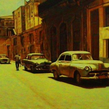 Pintura titulada "Hay mí Habana" por Juanma, Obra de arte original, Oleo