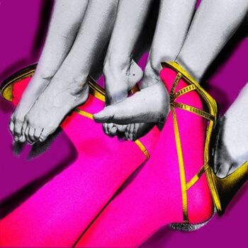 Arts numériques intitulée "feet talk" par Juan Ramón Lemus, Œuvre d'art originale