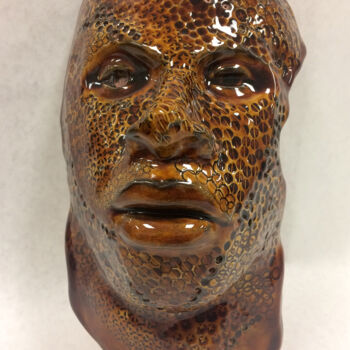 雕塑 标题为“Souljah” 由Juarez Hawkins, 原创艺术品, 陶瓷