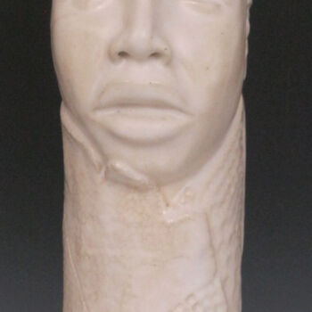 Sculpture titled "Kamal" by Juarez Hawkins, Original Artwork, Ceramics