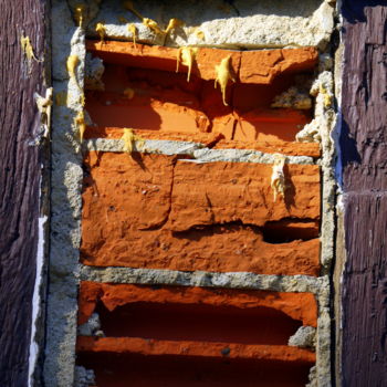 Photographie intitulée "La chaleur du brique" par Jürgen Briem, Œuvre d'art originale