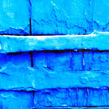 Photography titled "Fermeture bleue - f…" by Jürgen Briem, Original Artwork