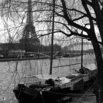 Fotografía titulada "Paris fluvial" por Jürgen Briem, Obra de arte original