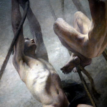 Φωτογραφία με τίτλο "Deux hommes" από Jürgen Briem, Αυθεντικά έργα τέχνης