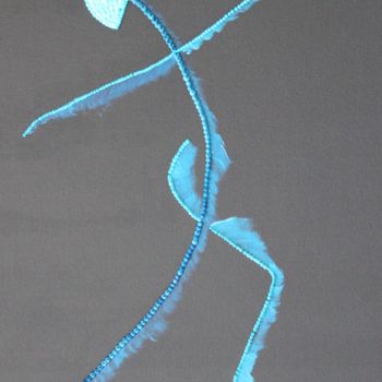 Peinture intitulée "La Danseuse" par Justina, Œuvre d'art originale